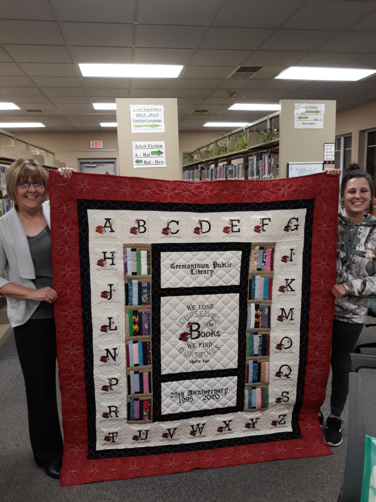 25th anniversary quilt